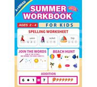 Summer Workbook for Kids: Creative and Educational Activities for Preschoolers