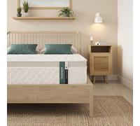 Summerby Sleep No05. Materasso king size, molle insacchettate e memory foam con controllo del clima per letto king size, dimensioni: 150 cm x 200 cm, bianco