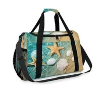 Summers Beachs - Borsone da viaggio per ragazze, ragazzi, donne, uomini, spiaggia, stella marina, fine settimana, borsa a tracolla per viaggi, sport, palestra