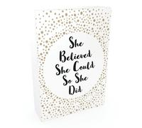 She Believed She Could So She Did: 52 Beautiful Cards of Inspiring Quotes and Empowering Affirmations