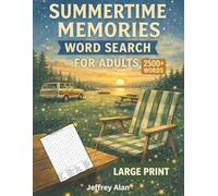 Summertime Memories: Cozy Relaxing Word Search Puzzles for Adults