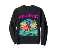 Summerween Art Aloha Witches Surf Felpa