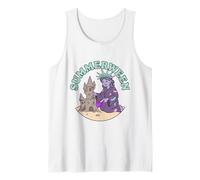 Summerween Art La spettrale Lady Liberty Sandcastle Canotta