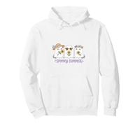 Summerween Art Spooky Summer Ghosts Carini Kawaii Felpa con Cappuccio