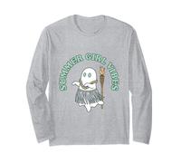 Summerween Art Summer Girl Vibes Maglia a Manica