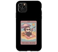 Summerween Chill Grim Reaper Summer Funny Cute Tarocchi Card Custodia per iPhone 11 Pro Max