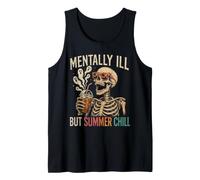 Summerween Divertente mentalmente malato ma Summer Chill Halloween Canotta
