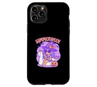 Summerween Divertente strega Halloween Summer Beach Pool Vibes Custodia per iPhone 11 Pro