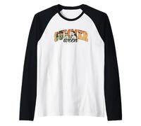 Summerween Fun Halloween - Mostri estivi Maglia con Maniche Raglan