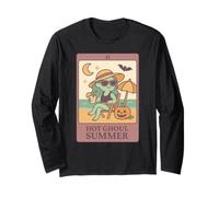 Summerween Hot Ghoul Girl Summer Funny Cute Tarocchi Card Women Maglia a Manica