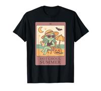 Summerween Hot Ghoul Girl Summer Funny Cute Tarocchi Card Women Maglietta