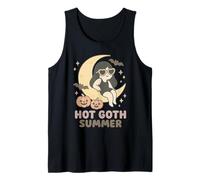Summerween Hot Goth Summer Pastel Gothic Cute Kawaii Donne Canotta