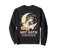 Summerween Hot Goth Summer Pastel Gothic Cute Kawaii Donne Felpa