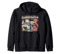 Summerween Spooky Summer summerween Party Halloween Summer Felpa con Cappuccio