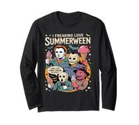 Summerween Spooky Summer summerween Party Halloween Summer Maglia a Manica