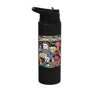 Summerween Spooky Summer summerween party Halloween Summer Stainless Steel Insulated Water Bottle