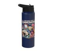 Summerween Spooky Summer summerween party Halloween Summer Stainless Steel Insulated Water Bottle