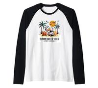 Summerween Vibes Spettrale Divertimento Tutto L'Anno Maglia con Maniche Raglan