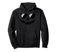 Summerween Vibes Spooky Summer Sorridente Zucca Halloween Felpa con Cappuccio