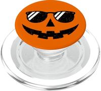 Summerween Vibes Spooky Summer Sorridente Zucca Halloween PopSockets PopGrip per MagSafe