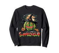Summerween Vibes Sweet Ice Cream Watermelon Summer Halloween Felpa