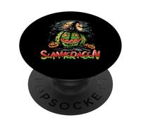 Summerween Vibes Sweet Ice Cream Watermelon Summer Halloween PopSockets PopGrip Adesivo