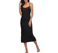 Summienlink Abito da notte da donna, senza maniche, sexy, lungo, senza maniche, da indossare sotto i vestiti