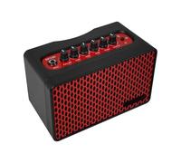 summina Altoparlante per chitarra elettrica da 10 W Altoparlante portatile per chitarra con 9 profili audio 8 stili preimpostati 6 effetti regolabili per spettacoli di strada Ricaricabile Costruito in