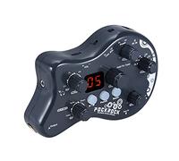 summina Chitarra Processore Multieffetto Effetti a Pedale 15 tipi di Effetti 40 Funzioni Di Sintonizzazione Ritmi Di Batteria Con Adattatore Di Alimentazione (grigio)