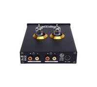 summina Equalizzatore Audio a 3 Bande, Preamplificatore a Valvole per Sistemi HiFi con compatibilità JAN5654 6J1 6J4 6J5 6AK5 per Lettori DVD CD MP3, Computer e smartphone. (Plug)