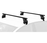 Summit Barre Portatutto Portapacchi Auto sup-26332s Premium Multi Fit, Acciaio Nero, Set di 2