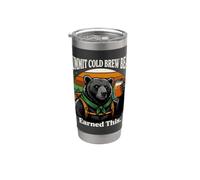 Summit Cold Brew Bear ha guadagnato questo caffè da trekking Bicchiere termico in acciaio inox doppia parete