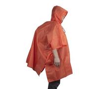 Summit-Creative Poncho da pioggia arancione