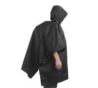 Summit-Creative Poncho da pioggia nero