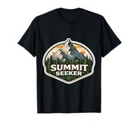 Summit Seeker Alpinismo Escursionismo Escursionismo Trekking Escursionista Maglietta