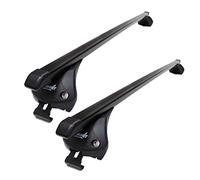 Summit sup-865 Premium Integrato ringhiera Bar per Auto da Corsa con binari, Acciaio Nero, Set di 2