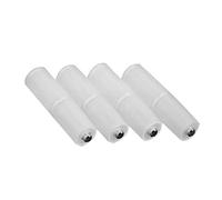 SUMMITDRAGON 4Pcs A AA Dimensioni Porta Batteria di Conversione Adattatore Switcher Box Holder Traslucido Box A Adattatore Convertitore Aa