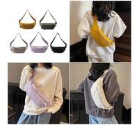 SUMMITDRAGON Borsa da viaggio da donna Tinta unita Petto Sport Crossbody Porta Telefono Casual Spalla Per Corsa Jogging Sport Crossbody Per Donna Casual Petto Cinghia Regolabile Spalla, Viola, One