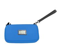 SUMMITDRAGON Borsa per refrigeratori essenziali per diabetici, impermeabile, con scomparto per medicinali, organizer portatile per medicinali EVA, display della temperatura, Blu, Taglia unica