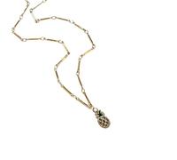 SUMMITDRAGON Collana regolabile in acciaio inox ispirata alla frutta vibrante, per donne e ragazze, regalo casual per feste, gioiello in acciaio inossidabile, Misura unica, come descritto, come