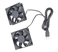 SUMMITDRAGON Efficiente Energetico 8025 5V USB Powered Cuscinetto Ventola di Raffreddamento 8CM Per Vari Prodotti Elettronici E Case Pet Ventilatore di Potenza Portatile
