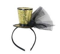 SUMMITDRAGON Fascinator Top Hat Pillbox Per Bambini Cocktail Tea Party Copricapo Squisito Francese Per Halloween Top
