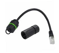 SUMMITDRAGON RJ45 impermeabilizzano l'industriale 8P8C IP68 di Ethernet del connettore Cat6 per il connettore domestico di Ethernet