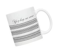 SUMMITDRAGON Tazza con messaggio segreto con manico, tazza in ceramica personalizzata per acqua, regalo divertente per colleghi, San Valentino, Natale, compleanno