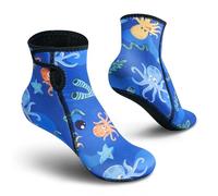 Summshall 3MM Calzari Neoprene Bambini, Calze Neoprene Calzini Neoprene per Ragazzi Ragazze per Immersioni, Nuoto, Sport Acquatici