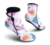 Summshall 3MM Calzari Neoprene Bambini, Calze Neoprene Calzini Neoprene per Ragazzi Ragazze per Immersioni, Nuoto, Sport Acquatici