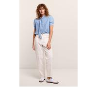Summum Woman Loose Tapered Pants Sleek Stretch Twill Off White Taglia: 38 | Pantaloni dritti Outlet | Donna | Bianco