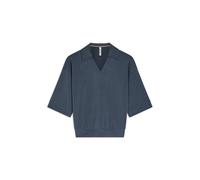 Summum Woman - Top Pinstripe Scuba - - Tops - Donna - Blu - L