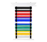 SUMNACON Supporto per cintura per arti marziali, karate, taekwondo, da parete, per arti marziali, espositore per cinture, medaglie, per studenti di karate, taekwondo (senza cinture)