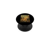 Sumo Onsen Disco Volante Rapimento UFO Art PopSockets PopGrip Adesivo